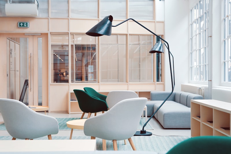 Simple small office workspace